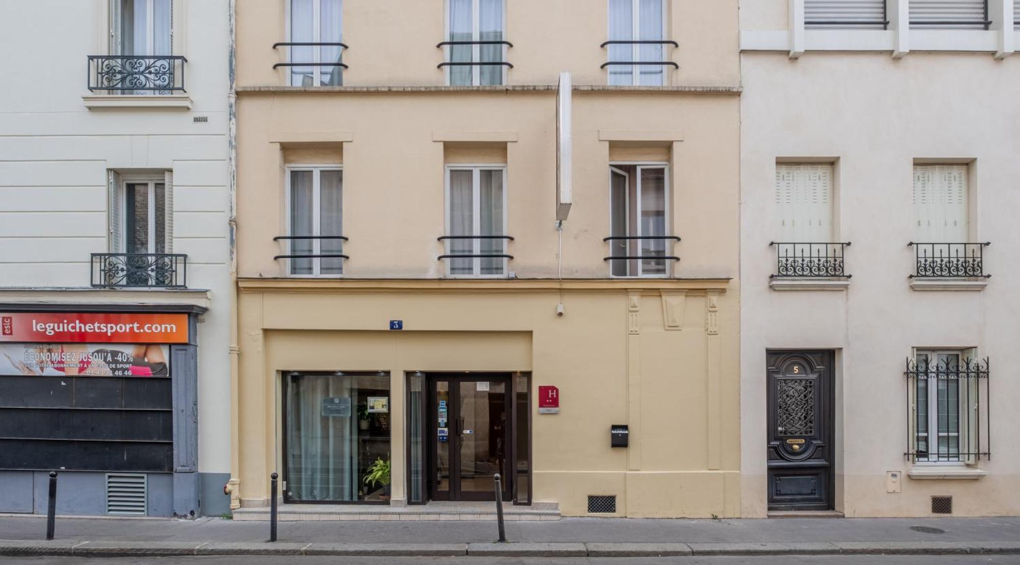 פריז Hotel La Perle Montparnasse מראה חיצוני תמונה